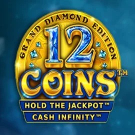 12 Coins Grand Diamond Edition by Wazdan, showcased at maneki-casino.org – game logo