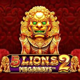 5 Lions Megaways 2 slot logo by Pragmatic Play at Maneki Casino