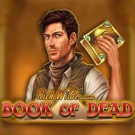 Book of Dead casino game by Play'n GO – featured logo at Maneki Casino