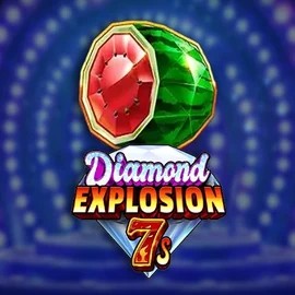 Diamond Explosion 7s slot visual from RubyPlay available on maneki-casino.org