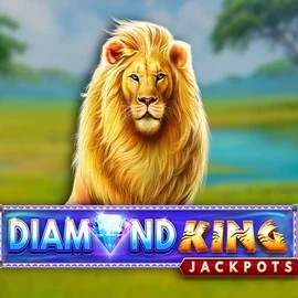 Enjoy Diamond King Jackpots by SpinPlay Games – logo hosted on maneki-casino.org