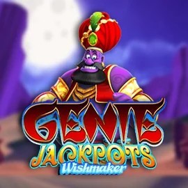 Genie Jackpots Wishmaker logo by Blueprint Gaming Maneki Casino