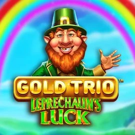Gold Trio Leprechaun's Luck game by Playtech – logo hosted on Maneki Casino