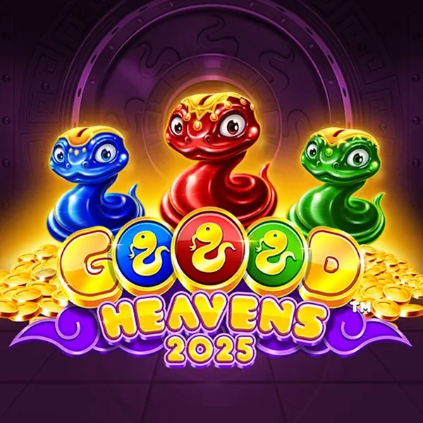Try Goood Heavens slot by Rarestone Gaming on maneki-casino.org – logo image