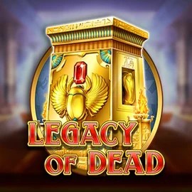 Legacy of Dead casino game by Play’n GO – featured logo at Maneki Casino