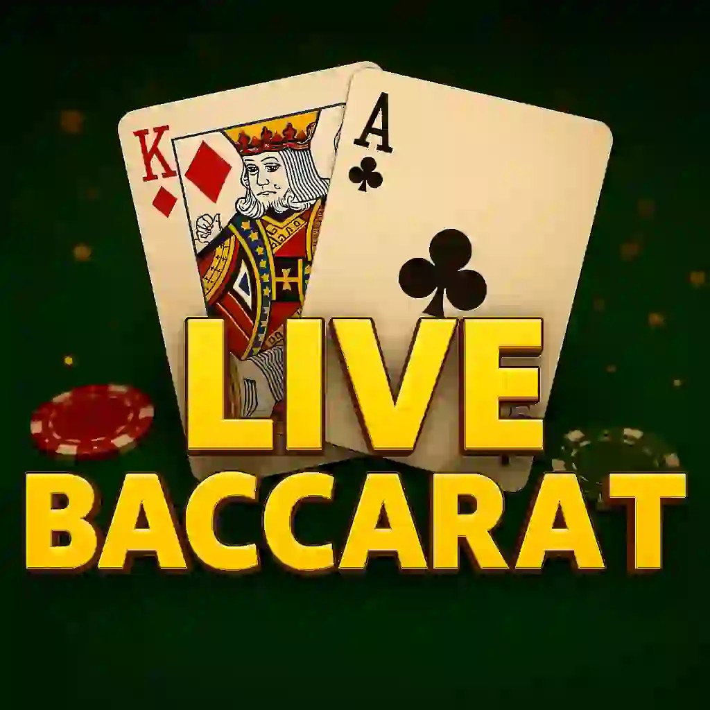 Live Casino logo of Live Baccarat from Evolution at Maneki Casino