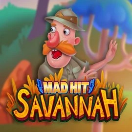 Mad Hit Savannah by RubyPlay, showcased at maneki-casino.org – game logo