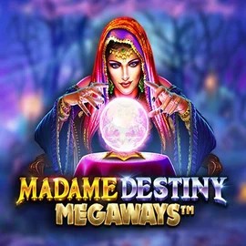 Madame Destiny Megaways logo by Pragmatic Play Maneki Casino