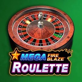 Mega Fire Blaze Roulette slot logo by Playtech at Maneki Casino