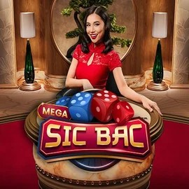 Mega Sic Bac game by Pragmatic Play – logo hosted on Maneki Casino