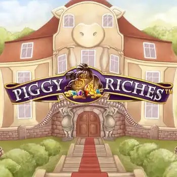 Piggy Riches logo by NetEnt Maneki Casino