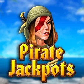 Pirate Jackpots logo by Belatra Games at Maneki Casino