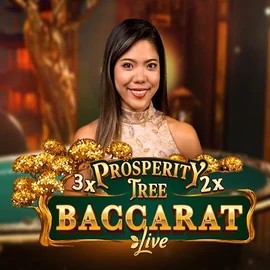 Prosperity Tree Baccarat logo – Live Casino by Evolution at Maneki Casino