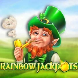 Rainbow Jackpots game by Red Tiger Gaming – logo hosted on Maneki Casino
