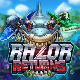 Razor Returns game by Push Gaming – logo hosted on Maneki Casino