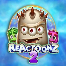 Reactoonz 2 game by Play’n GO – logo hosted on Maneki Casino