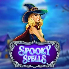 Spooky Spells logo by Novomatic Maneki Casino