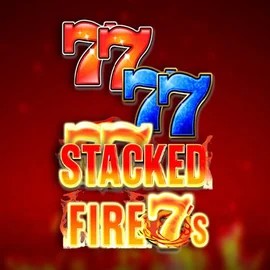 Stacked Fire 7s logo by Inspired Gaming at Maneki Casino