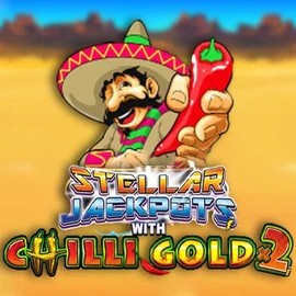 Stellar Jackpots with Chilli Gold x2 online game logo by Lightning Box Game on maneki-casino.org