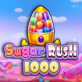 Sugar Rush 1000 logo by Pragmatic Play Maneki Casino